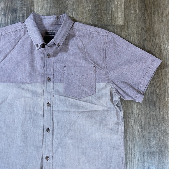 PrAna Broderick Hiking Shirt Large Organic Cotton Outdoors Casual Mens - Picture 4 of 13